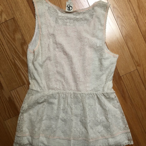 NWT Anthropologie One September “Coraline” Peplum Top (Size L) - Picture 5 of 6